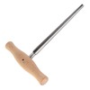 Violin Peg Hole Reamer 1:30 Taper with Wood Handle for