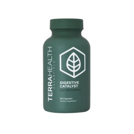 Terra Health Essentials Digestive Catalyst | Reduce IBS | Amylase, Protease & Glucoamylase (1 Bottle, 60 Capsules)