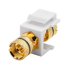 Goobay 79476 Keystone Module Speaker, Black