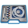 Cclife 8-Piece Brake Bleeding Key, Bleeder Key, Brake Bleeder Tool,
