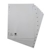 Exacompta - Ref 1812E - PP Printed Indices - For