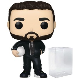 POP TV: Ted Lasso - Roy Kent Funko Vinyl Figure (Bundled with Compatible Box Protector Case), Multicolored, 3.75 inches