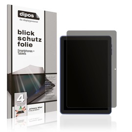 dipos Privacy Screen Protector Compatible with Pritom 10 Inch Tablet Screen Protector Matte with 4-Way Privacy Effect