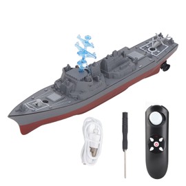 2.4GHz Remote Control Mini Boat Simulation Remote Control Warship Water Children Kids Toys 803A