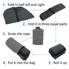 RLXMARTD Ultralight Camping Pillows Inflatable, Compressible Small Travel Pillow, Blow Up Pillow Pillows for Backpacking, Hiking,Camping