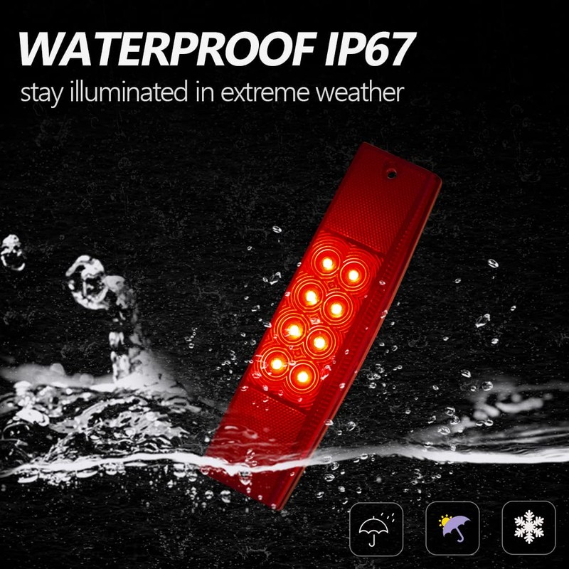 KICRY UTV Tail Light Compatible with Polaris Ranger 400 570