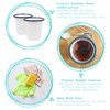 Argon Tableware 300ml Enamel Tumbler Cups with Blue Rims -