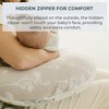 Pobibaby 1-Pack Premium Nursing Pillow Cover - Ultra Soft &