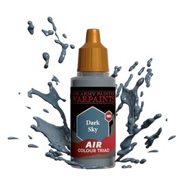 The Army Painter Warpaint Air Dark Sky - Acrylic Non-Toxic Heavily Pigmented Water Based Paint for Tabletop Roleplaying, Boardgames, and Wargames Miniature Model Painting