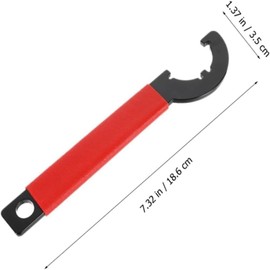 Zheigaoxea Spamer Wrench with Non-Slip Rubber Handle Nut Wrench for Removal and Tighten