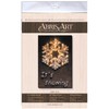 Wizardi Abris Creative Kit/String Art Snowflake ABC-015