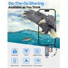 Vanja 3 in 1 Micro SD Card Reader, USB-C USB-A