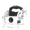 Woodworking Hole Locator Aluminum Alloy Adjustable 0‑90° Clear Scale Guide