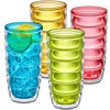Amazing Abby - Arctic - 24-Ounce Insulated Plastic Tumblers (Set