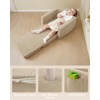 Jouha Toddle & Kids Chair,2-in-1 Soft Toddler Couches That Fold