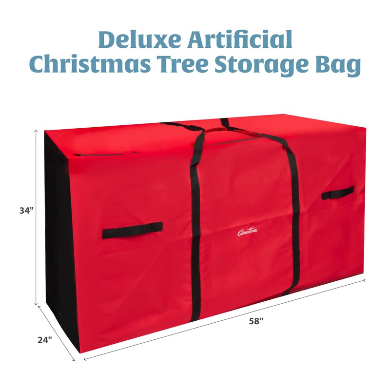 Camerons Christmas Tree Storage Bag - Rolling w Wheels, Fits