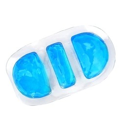 Flexibler nasales Kaltpaket | Wiederverwendbares Gelkompress | Kühlungserleichterung für die Nase | Verletzungsversorgung