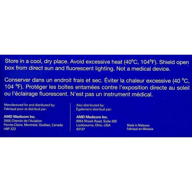 Medicom Vulcan Nitrile Gloves, 150 Count Large