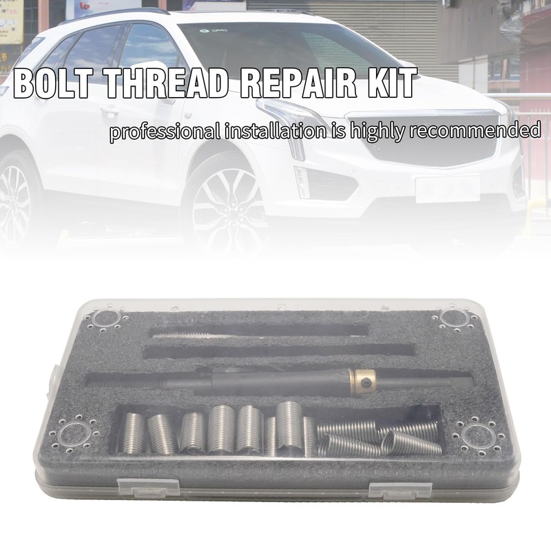 Saihisday 35119S M11 x 1.5 Head Bolt Thread Repair Kit,