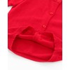 HahaNice Girls Long Sleeve Cardigans School Sweater 2Y-7Y, red