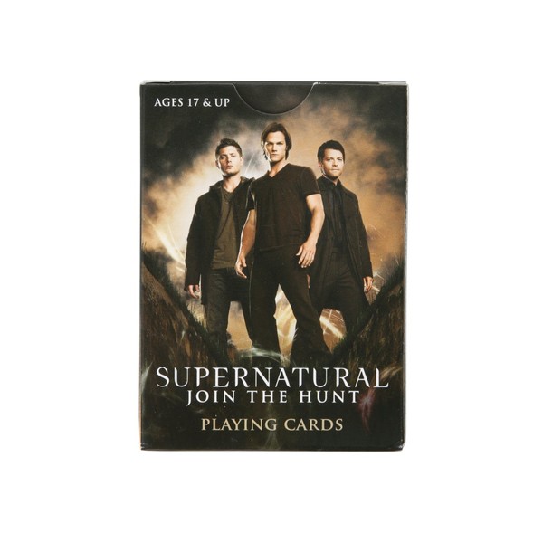 Cryptozoic Entertainment Supernatural Playing Cards Card Game