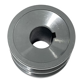 CMFG 2BK27-1, 2BK271 v Belt Pulley,2.85 inch OD, 1 Inch Bore,Cast Iron Material, BK Double Groove Mechanical v-Belt Pulleys for "4L" or "A" Belts and "5L" or "B" Belts