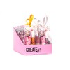 Create it! 2005639 Lip Gloss & Body Glitter Set, Multi-Colour