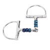 Horse Bit Stainless Steel 125mm Anti Biting Horse Mouth D
