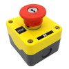 Europa Components Emergency Stop IP65 Key Release + 1 N/C