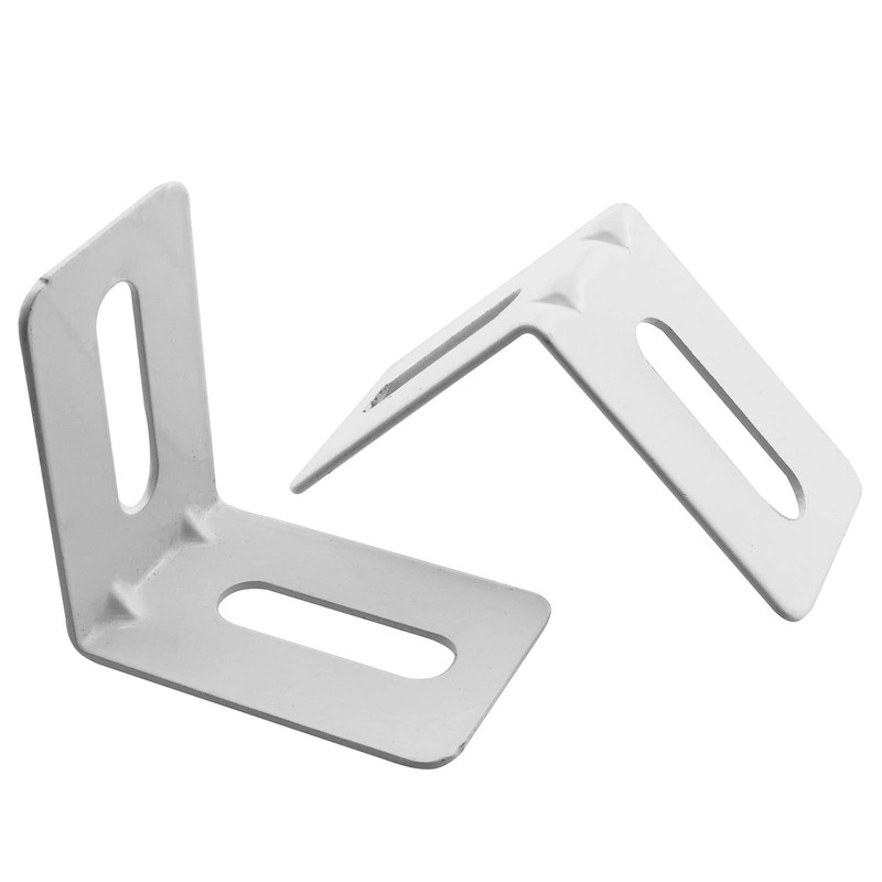 JCBIZ 10pcs 60x60mm Adjustable Right Angle Brackets L-Shape Corner Brace