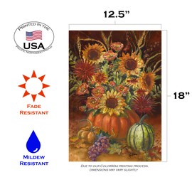 Toland Home Garden 112529 Fall Burst 12.5 x 18 Inch Decorative, Garden Flag-12.5" x 18"