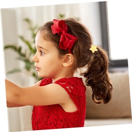 Gatuida DIY Hair Ties 4pcs Elastic Hair Rings Alloy Tray for Headdress Making Supplies