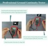 RIQINXIN Grounding Fitted Sheet Conductive with EU Grounding Cable for