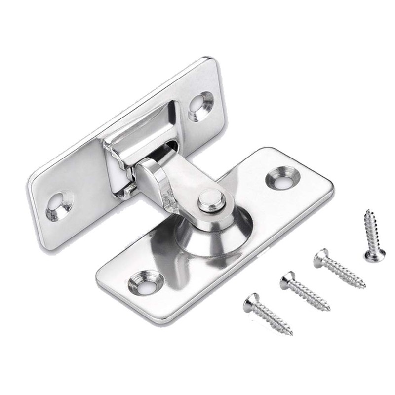 dingchi Door Hasp Latch 90 Degree, Stainless Steel Safety Angle