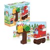BiOBUDDi BB-0127 Fire Engine Building Kit, Biological Building Blocks for