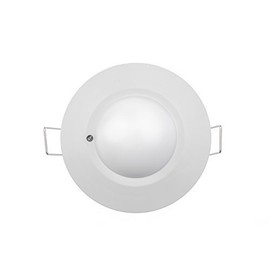 Huber Motion Movement Sensor 360°, White, Flush-Mounted, Concealed, Energy Efficient