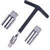 WINTOWIN Spark Plug Socket Wrench T-Handle, Universal Spark Plug Wrench