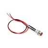 Kodrily 12V LED Indicator Light, 4Pcs Indicator Lamp, Panel Hole
