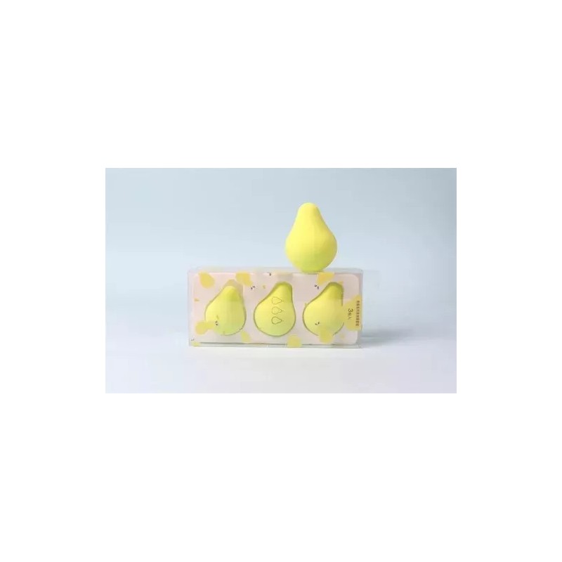 Beauty Makeup Juego De Esponjas Forma De Aguacate