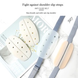 Lizihengpi 12 pieces bra strap cushion bra strap holders for slipping silica gel shoulder strap pad bra strap gel
