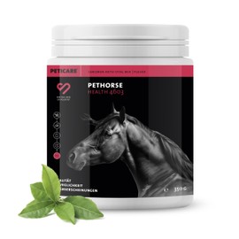 Peticare Senior Vital-Mix Powder for Horses, Promotes Vitality & Agility in Age, Plant Ingredients, with L-Leucine, MSM, For Senior Horses & Older Ponies, petHorse Health 4603