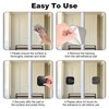 Refrigerator Lock，for Fridge,Refrigerator Locks for Adults， Cabinets, Window, Drawers and