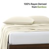 NATUREFIELD Bed Flat Sheet Only Queen Size, Rayon Derived from