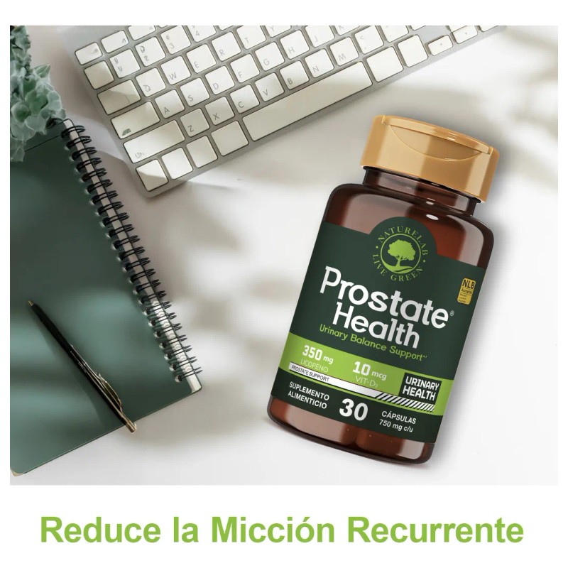 Nlb Prostate Health® Suplemento Para Próstata Sana, Sin sabor