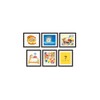 Toshin Pack P1-GM011 Bread Lobby Frame Magnet Collection (Bread Lobby