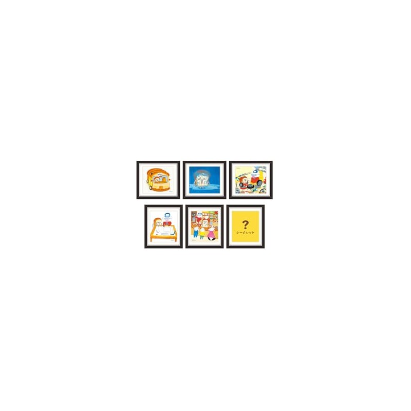 Toshin Pack P1-GM011 Bread Lobby Frame Magnet Collection (Bread Lobby