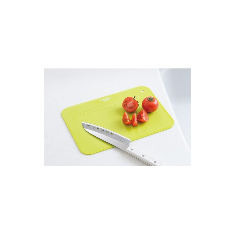 Kawasaki Synthetic Resin VEGETABLE CLUB Cutting Board, S, White VC-C40
