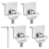 Solar Panel Bracket 4 Pieces 30 mm Solar End Clamp