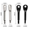 Portable Keychain Screwdriver, Bestgle EDC Outdoors Repair Tool Key Chain