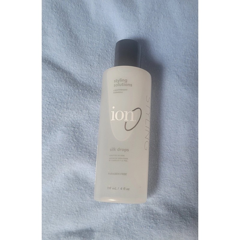 Ion Silk Drops, Adds Shine & Softness, 4oz